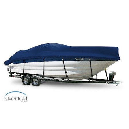 Eevelle Boat Cover CABIN CRUISER Inboard Fits 19ft 6in L up to 102in W Navy SCHPCBN19102-NVY
